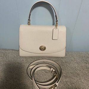 Coach crossbody with top handle